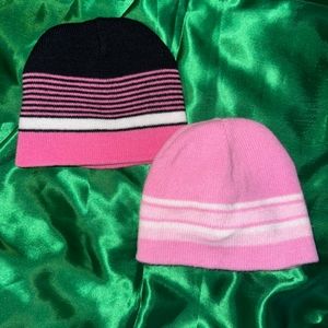 2 in 1 Girls Kids Baby Hats Reversal Bundle